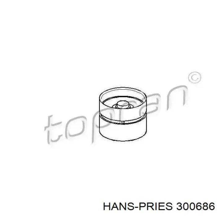 Taqués hidráulicos Hans Pries (Topran) 300686 precio, desde 15,07 EUR