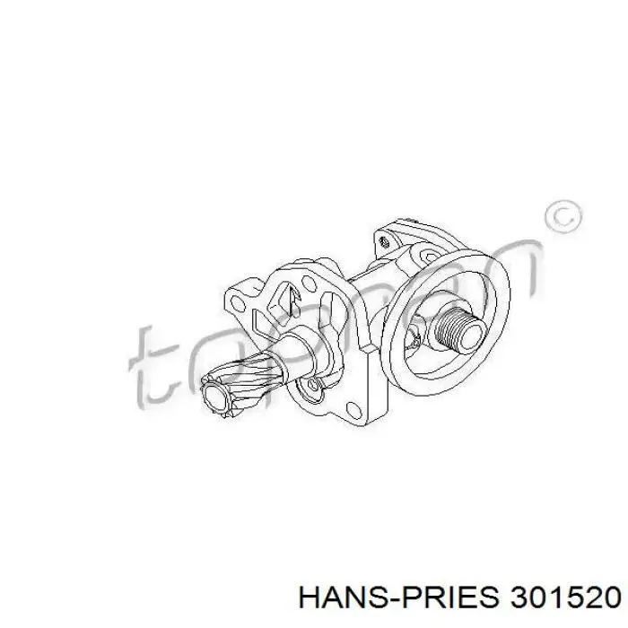 Comprar 301520 Hans Pries (Topran) Bomba De Aceite