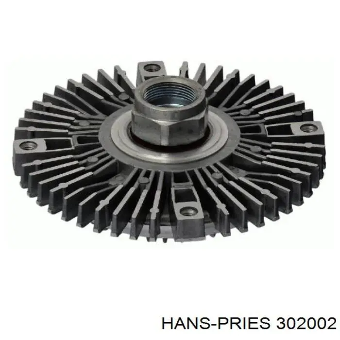 302 002 Hans Pries (Topran) embrague, ventilador del radiador