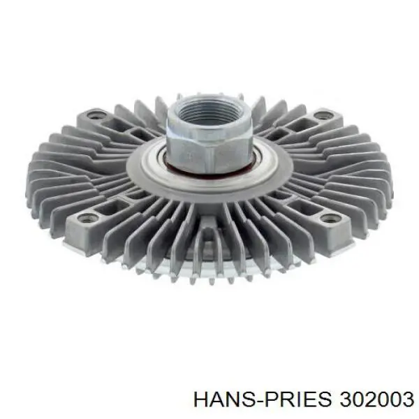 302003 Hans Pries (Topran) embrague, ventilador del radiador