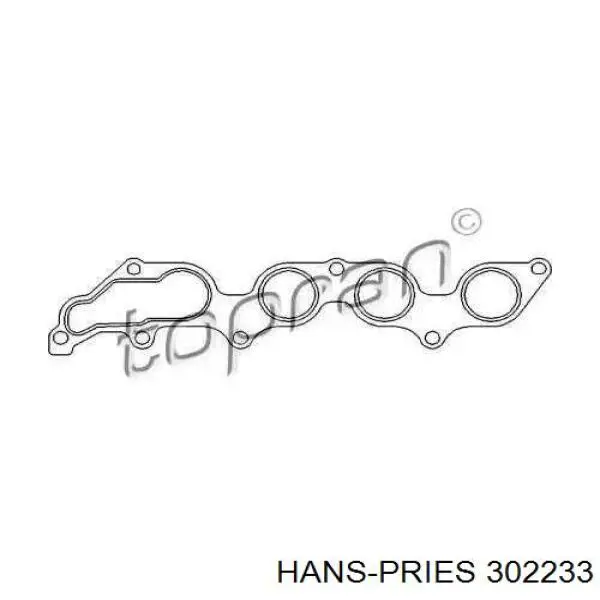 Comprar 302233 Hans Pries (Topran) Junta colector escape
