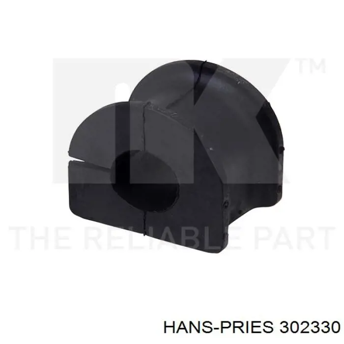 302330 Hans Pries (Topran) casquillo de barra estabilizadora delantera