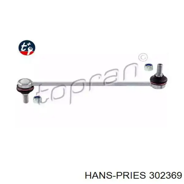 302 369 Hans Pries (Topran) soporte de barra estabilizadora delantera