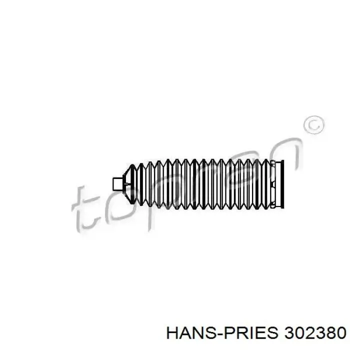 302380 Hans Pries (Topran) fuelle, dirección