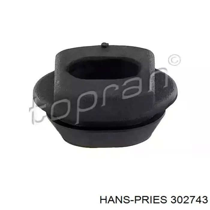 302743 Hans Pries (Topran) soporte de montaje, radiador, superior