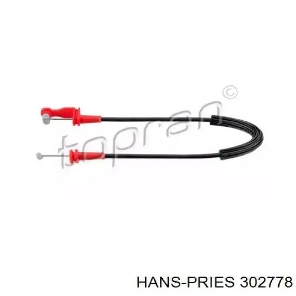 6622973 Ford cable de accionamiento, desbloqueo de puerta delantera