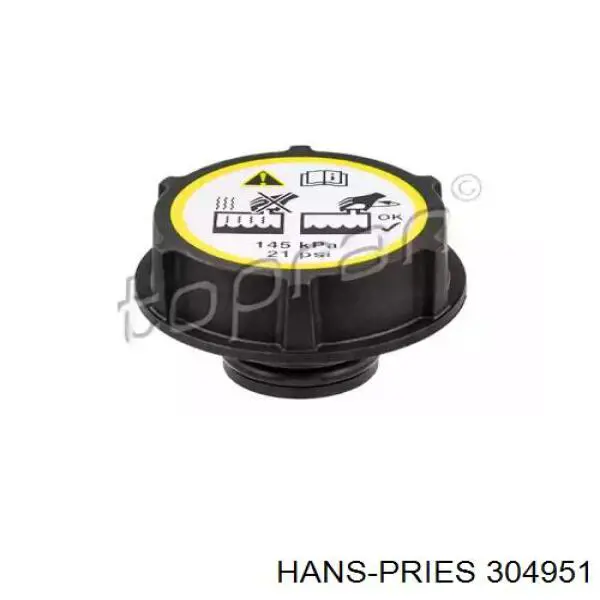 304951 Hans Pries (Topran) Tapón del radiador de refrigerante