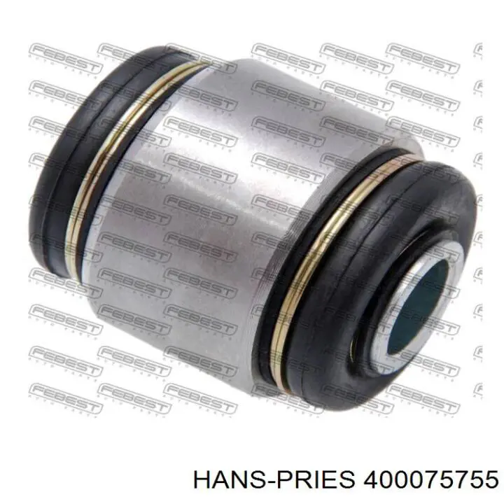 400 075 755 Hans Pries (Topran) silentblock de mangueta trasera