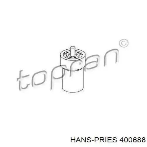 400688 Hans Pries (Topran) pulverizador inyector