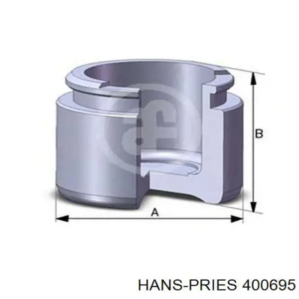 400 695 Hans Pries (Topran) sensor, temperatura del refrigerante (encendido el ventilador del radiador)