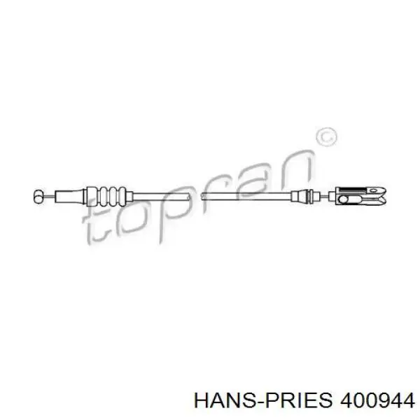 Comprar A1248800059 Mercedes Cable de capó del motor
