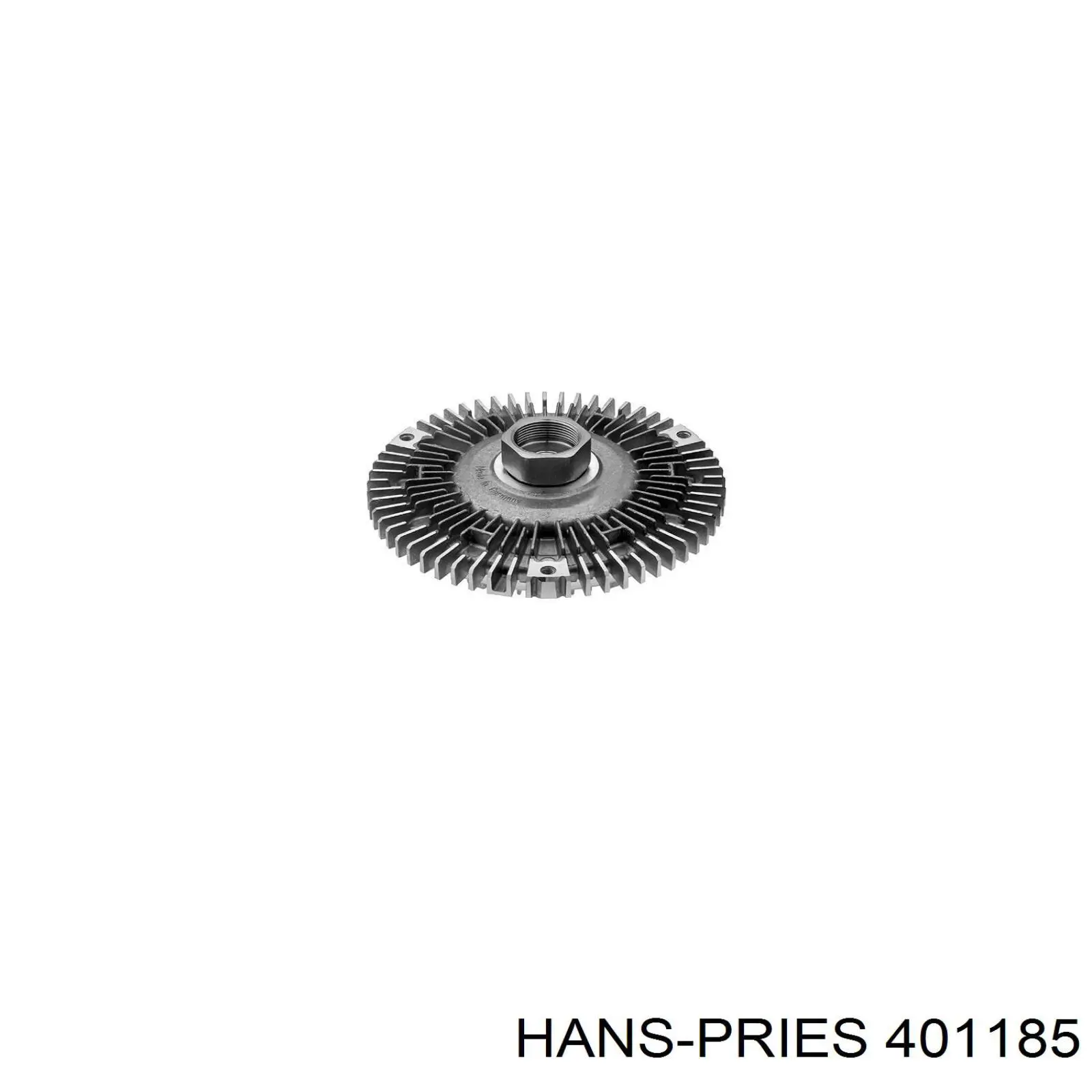 401185 Hans Pries (Topran) embrague, ventilador del radiador