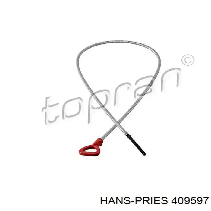 409597 Hans Pries (Topran) varilla de aceite, caja de cambios automática