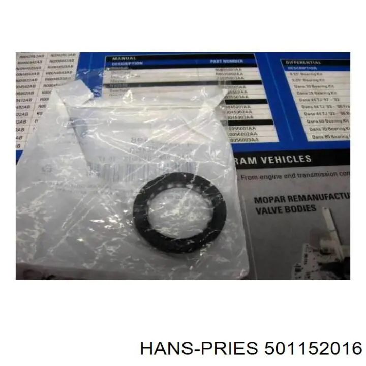 Anillo retén, cigüeñal frontal Chrysler Voyager