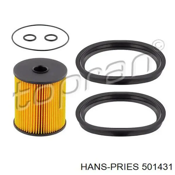 501 431 Hans Pries (Topran) filtro combustible