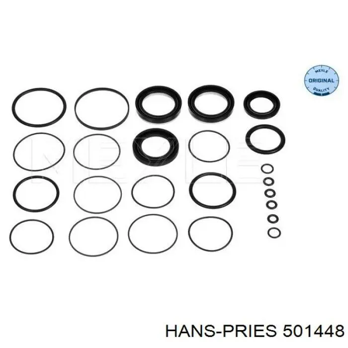 501448 Hans Pries (Topran) juego de juntas, mecanismo de dirección