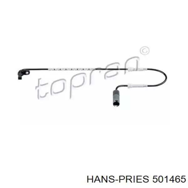 Comprar 501465 Hans Pries (Topran) Sensor revoluciones de la rueda, delantero