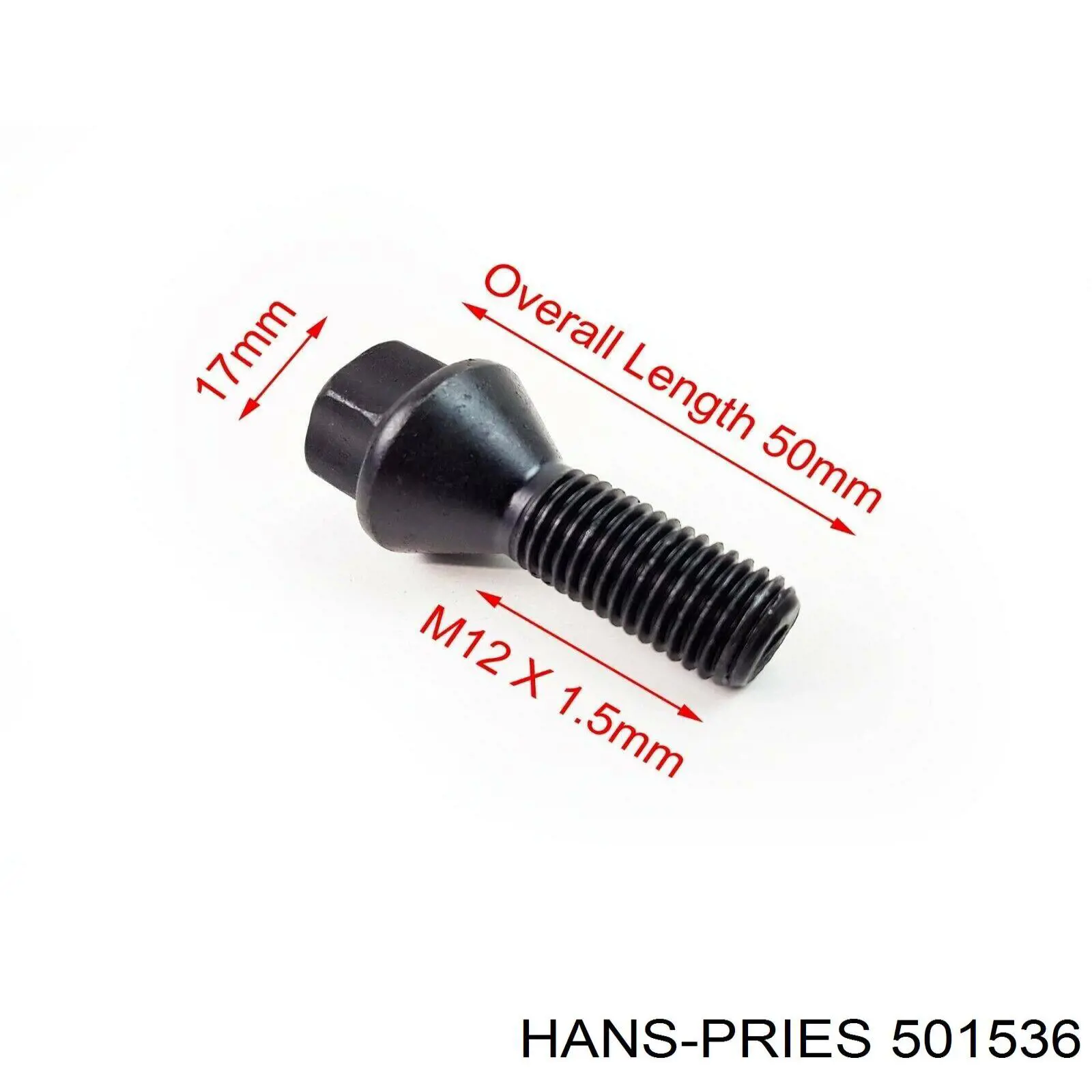 Comprar 501536 Hans Pries (Topran) Tornillos de rueda