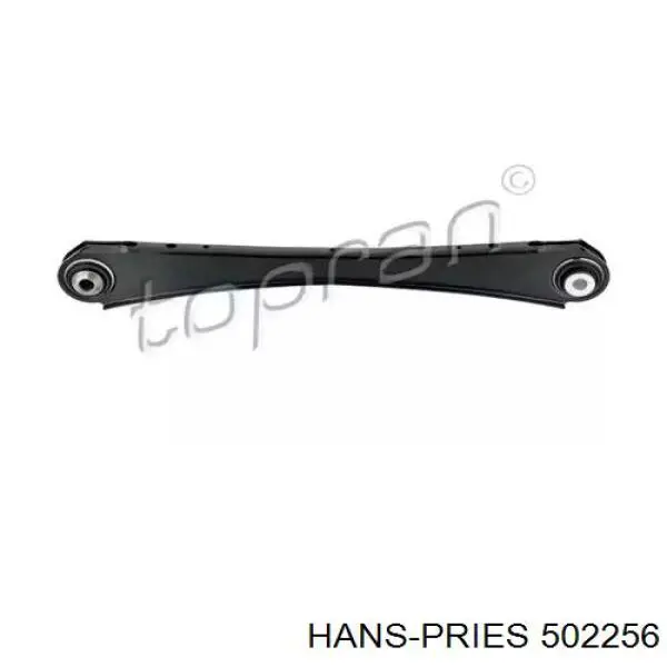 502256 Hans Pries (Topran) brazo de suspension trasera derecha