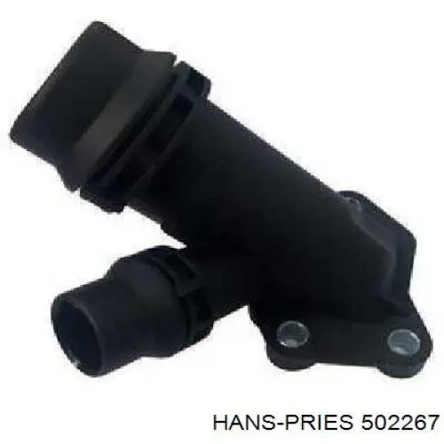 Brida del sistema de refrigeración (triple unión) 502267 Hans Pries (Topran)