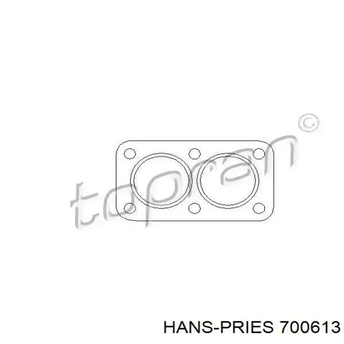Junta De Tubo De Escape Silenciador Renault Laguna 1 B56, 556