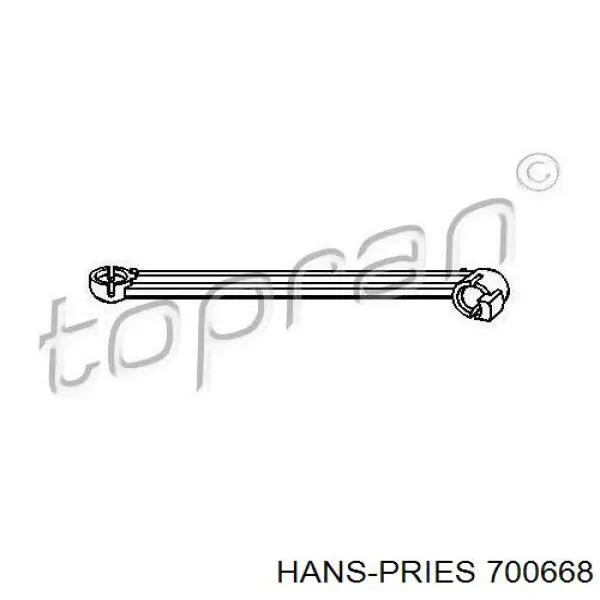 Varilla de mariposa del colector de admisión Hans Pries (Topran) 700668 precio, desde 3,19 EUR