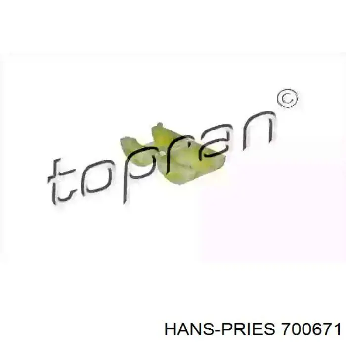 Buje de eje de horquilla de embrague Hans Pries (Topran) 700671 precio, desde 2,45 EUR