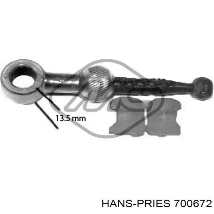 Varilla de cambio de marchas Hans Pries (Topran) 700672 precio, desde 8,25 EUR