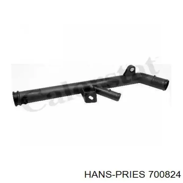 Manguera del radiador 700824 Hans Pries (Topran)