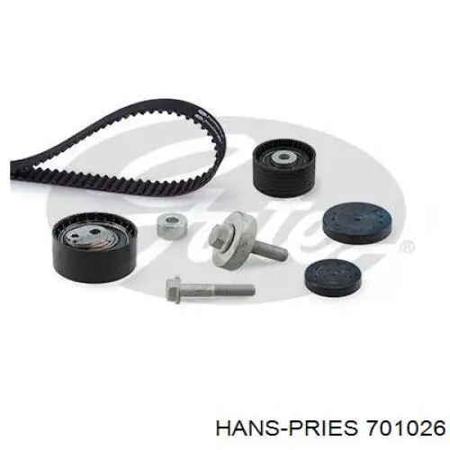 701026 Hans Pries (Topran) kit correa de distribución