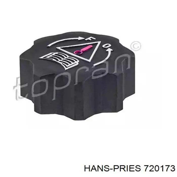 720173 Hans Pries (Topran) tapón, depósito de refrigerante
