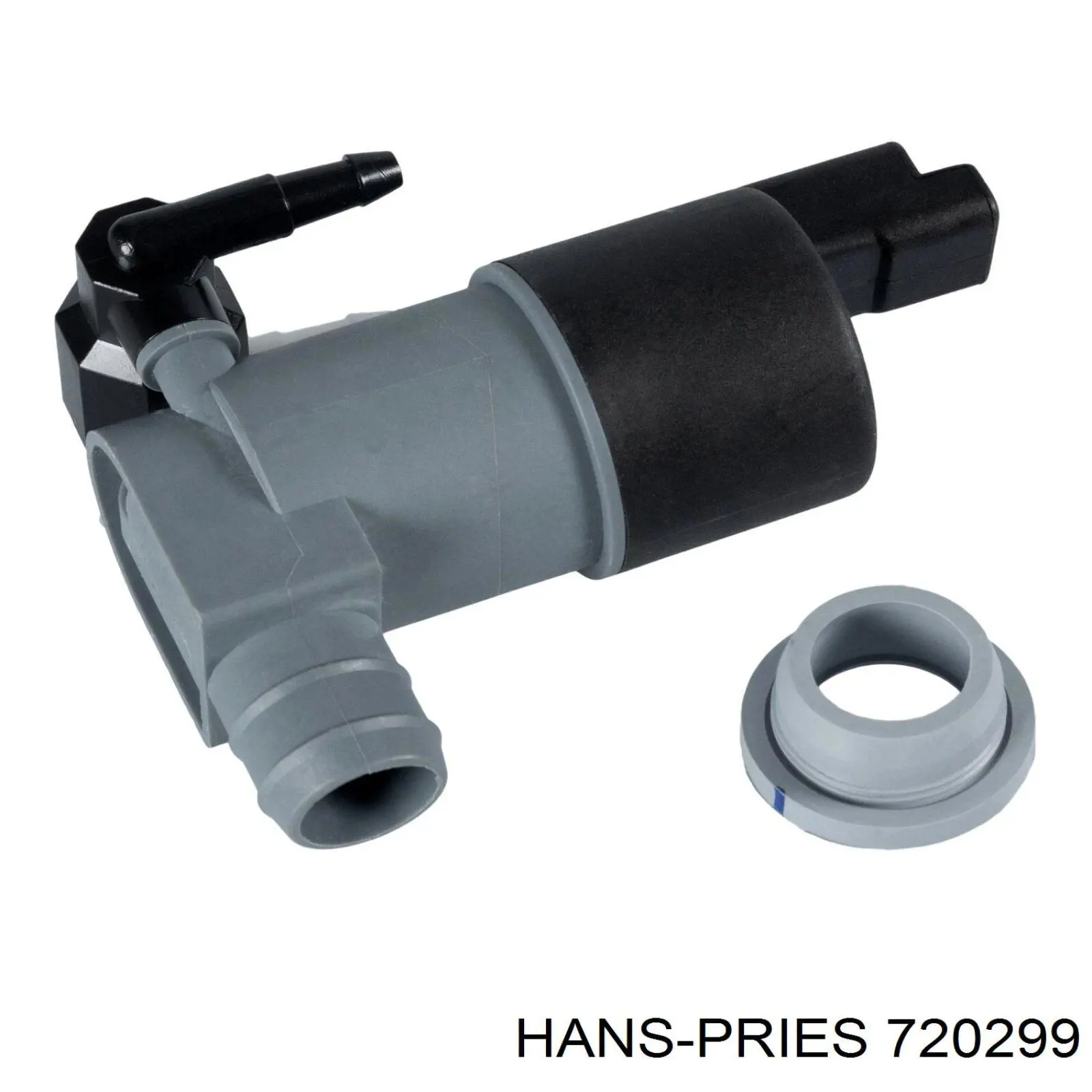 Bomba-motor de limpiaparabrisas delantero/trasero 720299 Hans Pries (Topran)