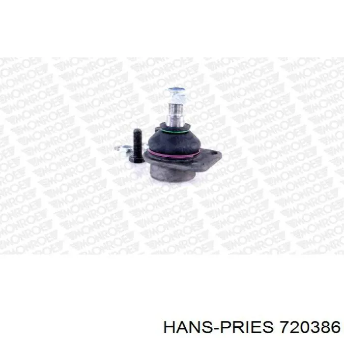 Buje de rueda delantero 720386 Hans Pries (Topran)