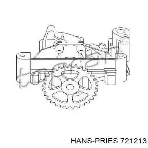 Bomba de aceite Hans Pries (Topran) 721213 precio, desde 70,51 EUR