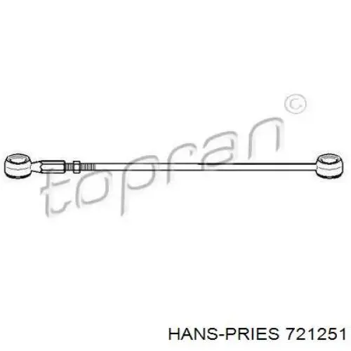721251 Hans Pries (Topran) varillaje palanca selectora, cambio manual / automático