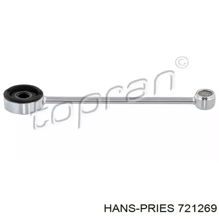 721269 Hans Pries (Topran) varillaje palanca selectora, cambio manual / automático