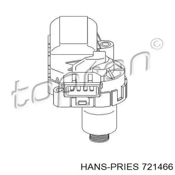 Válvula ralentí Hans Pries (Topran) 721466