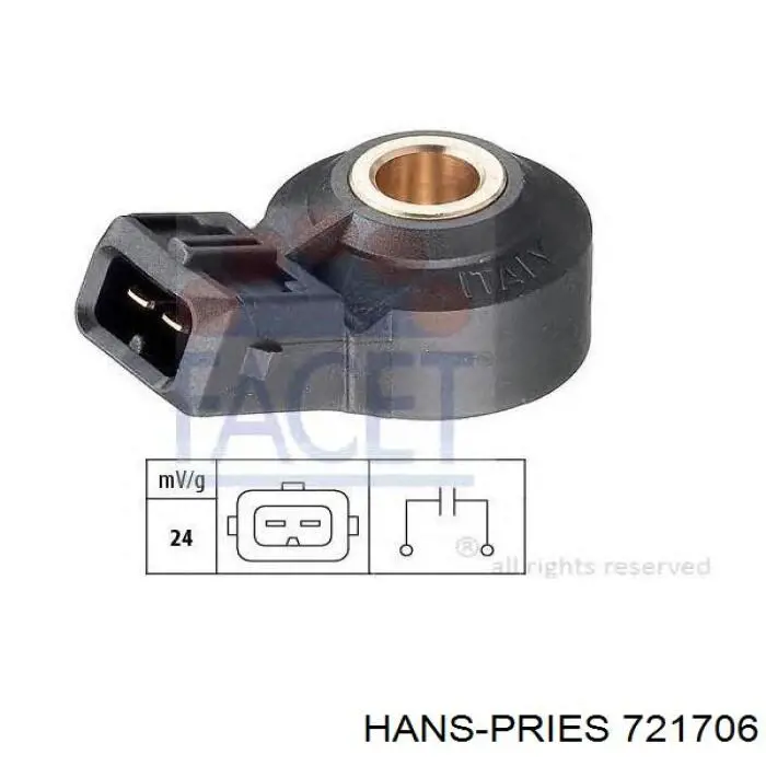 721706 Hans Pries (Topran) sensor de detonaciones