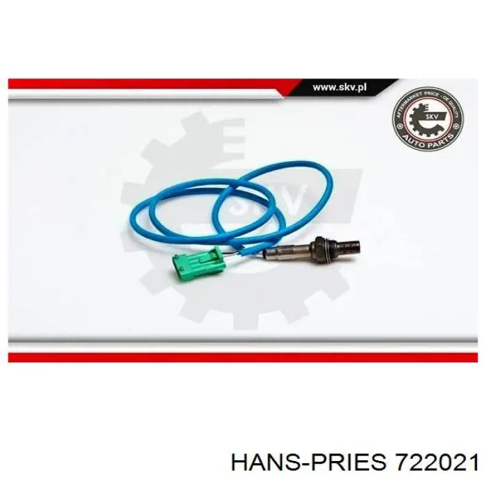 722021 Hans Pries (Topran) sonda lambda sensor de oxigeno para catalizador