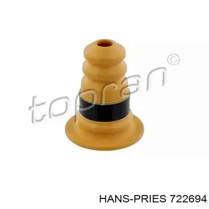 722694 Hans Pries (Topran) soporte de ballesta trasera