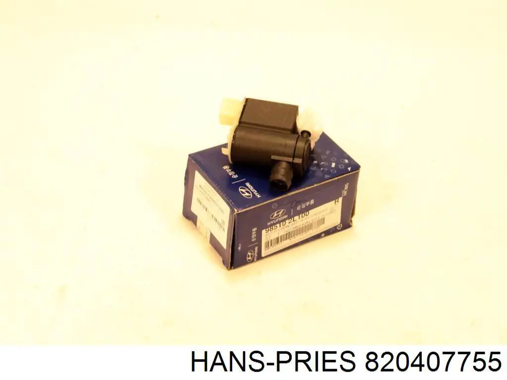 820 407 755 Hans Pries (Topran) bomba de limpiaparabrisas delantera