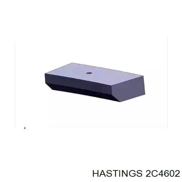 Aros de pistón para 1 cilindro, STD 2C4602 Hastings
