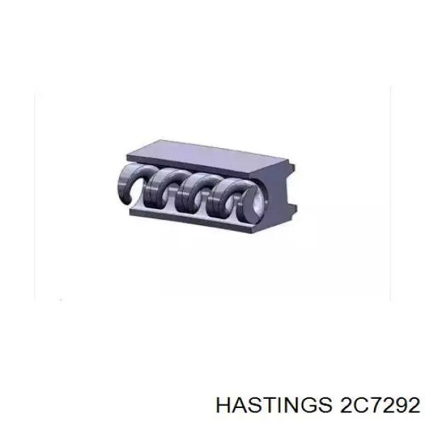 Juego de aros de pistón para 1 cilindro, STD Mercedes Sprinter 3-T (903)