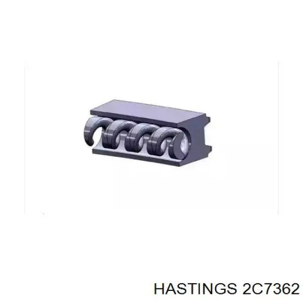 230404A912 Hyundai/Kia Juego de anillos de pistón, motor, STD