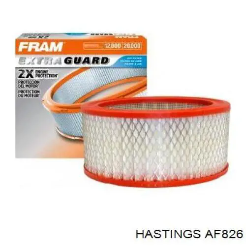 AF826 Hastings filtro de aire