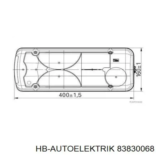 Comprar 9772009 Alkar Piloto trasero derecho
