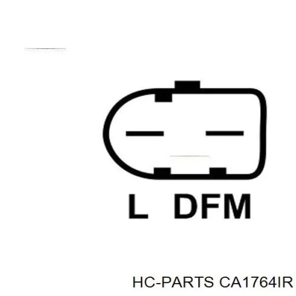 CA1764IR HC Parts alternador