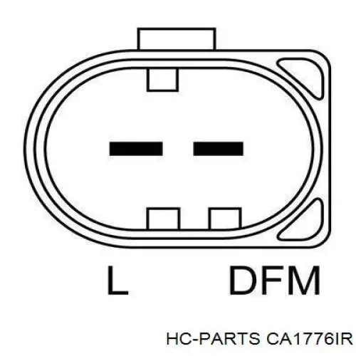 CA1776IR HC Parts alternador