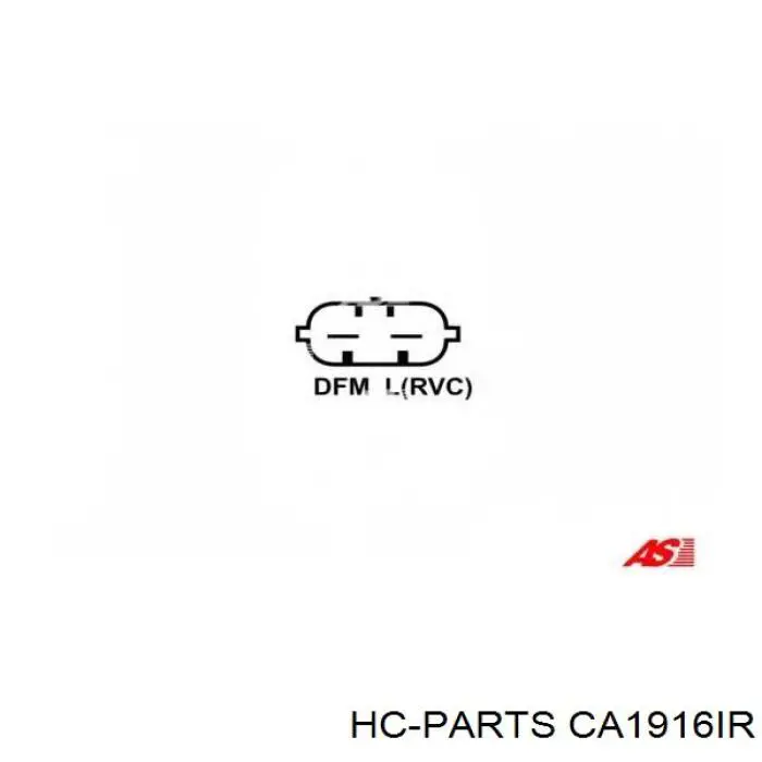 CA1916IR HC Parts alternador