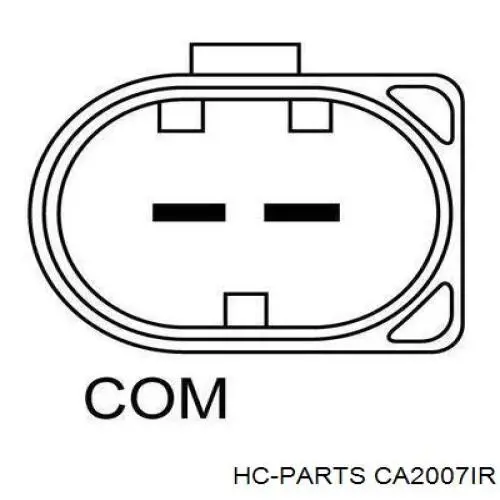 CA2007IR HC Parts alternador